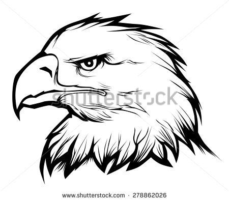450x395 Eagle Head Clipart Black And White Vector Amp Eagle Head Clip Art