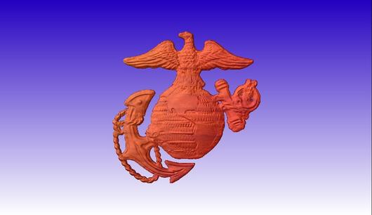 530x306 Eagle Globe And Anchor Vector Art Model Cncvectorart