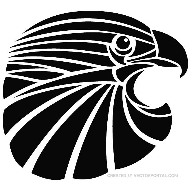 660x660 Eagle Head Vp Free Vector 123freevectors