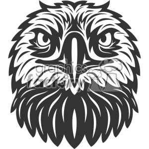 300x300 Royalty Free Eagle Head Vector Art 403157 Vector Clip Art Image