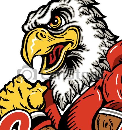 423x450 Vector Art Clipart Eagle Mascot