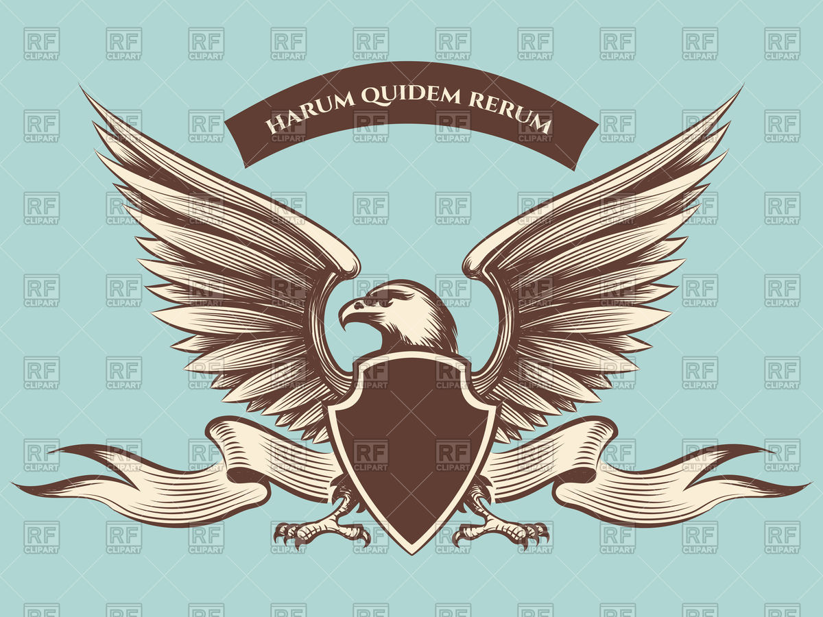 1200x900 Vintage American Eagle Mascot Icon Vector Image Vector Artwork