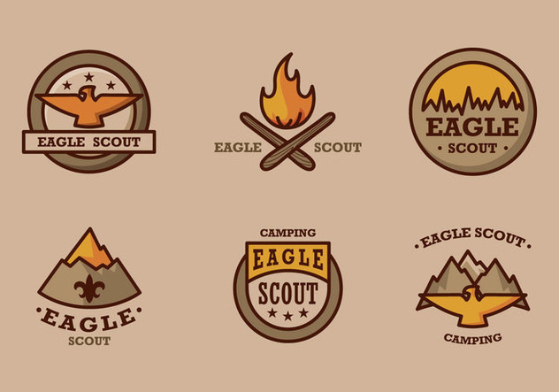 632x443 Eagle Scout Logo Vintage Vector Pack Free Vector Download 396859