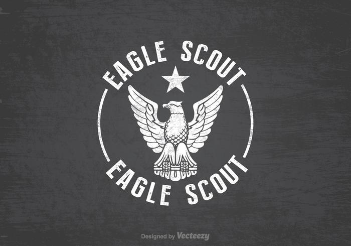 700x490 Free Eagle Scout Retro Vector Background