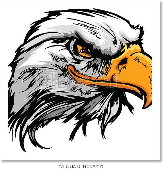561x581 Free Eagle Vector Art Prints And Wall Artwork Freeart