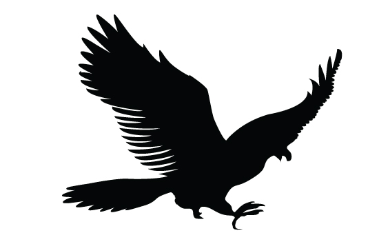 550x354 Eagle Vector Clipart Free Eagle Silhouette Clipart Vector