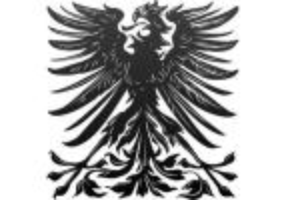 286x200 Eagle Silhouette Free Vector Art