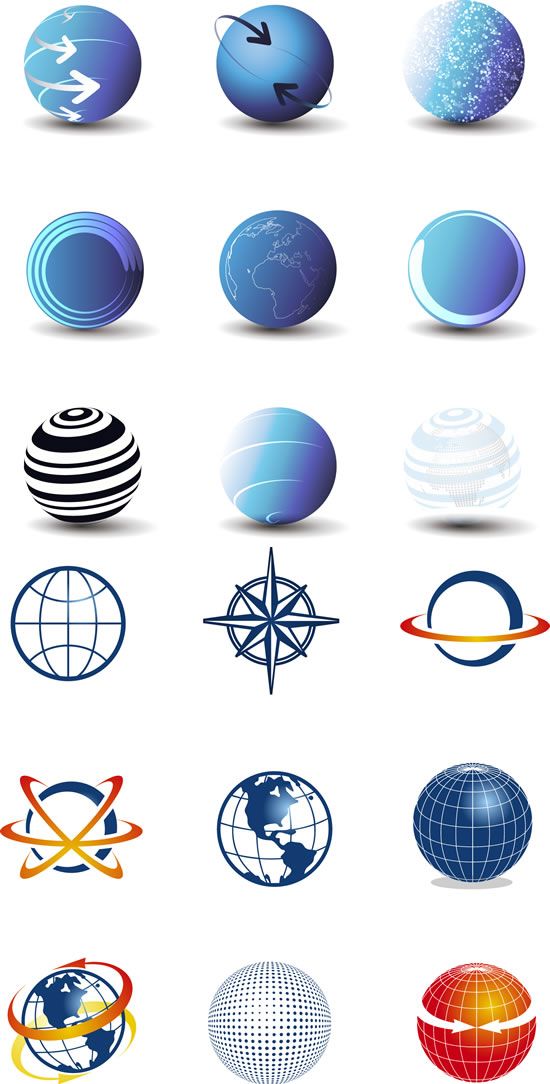 550x1084 Earth Logo Design Free ... Logo, .ai