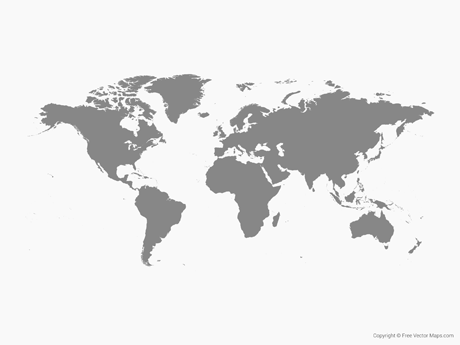 460x345 Vector World Maps Free Vector Maps