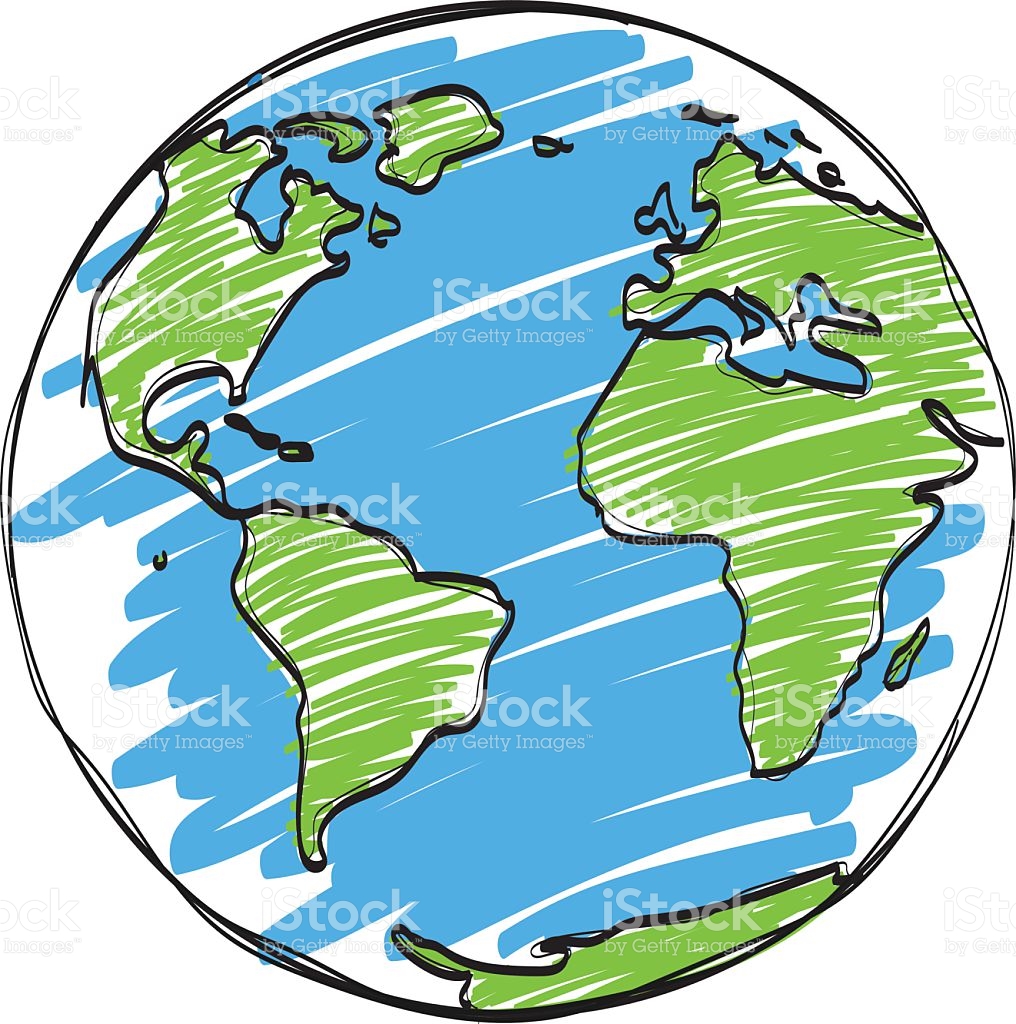 1016x1024 Earth Cartoon Images Group With Items