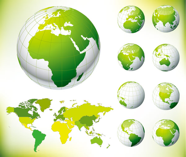 600x505 Green Earth Vector Free Vectors Ui Download