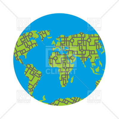 400x400 Urbanization Earth Vector Image Vector Artwork Of Icons And