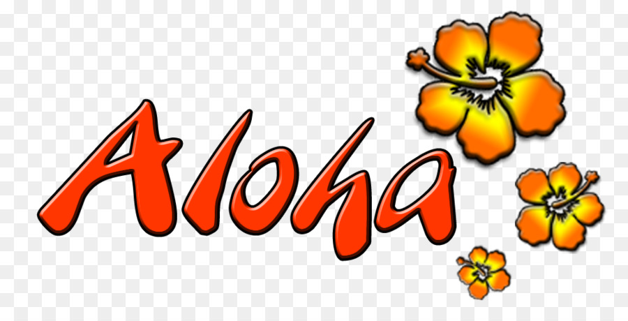 900x460 Aloha Flower Clip Art