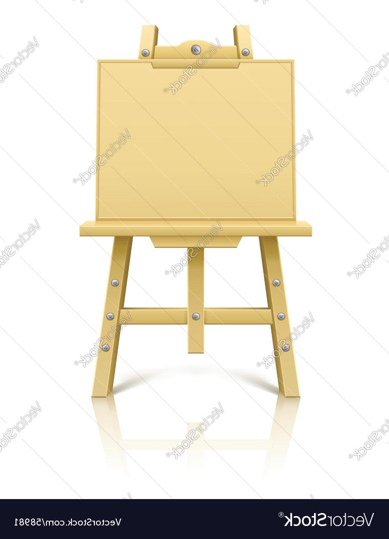 779x1080 Best Free Artists Easel Vector File