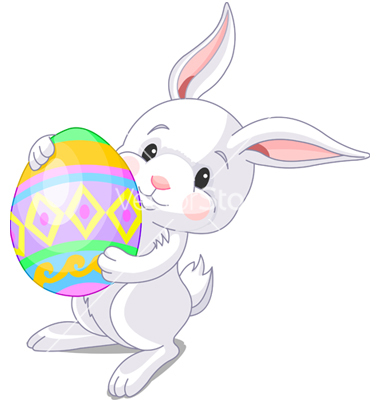380x400 Free Vector Easter Bunny Happy Easter 2018