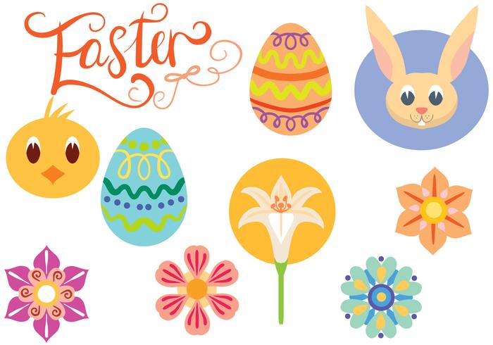700x490 Free Cute Easter Vectors