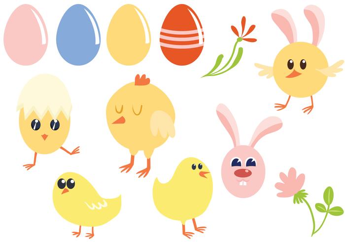 700x490 Free Easter Vectors