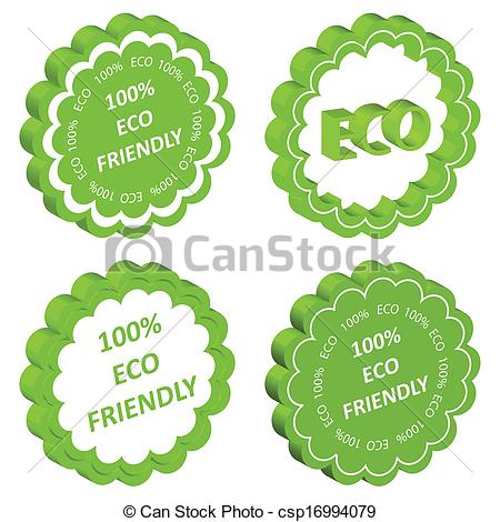 450x470 Eco Friendly Vector Stamp Or Label Ecology Background Concept.