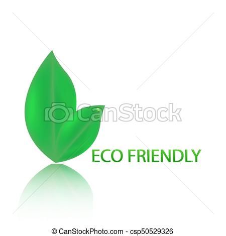 450x470 Eco Friendly Website Icon Vector Illustration.