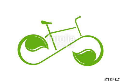 500x342 Bike Eco Logo Vector Stock Image And Royalty Free Vector Files On