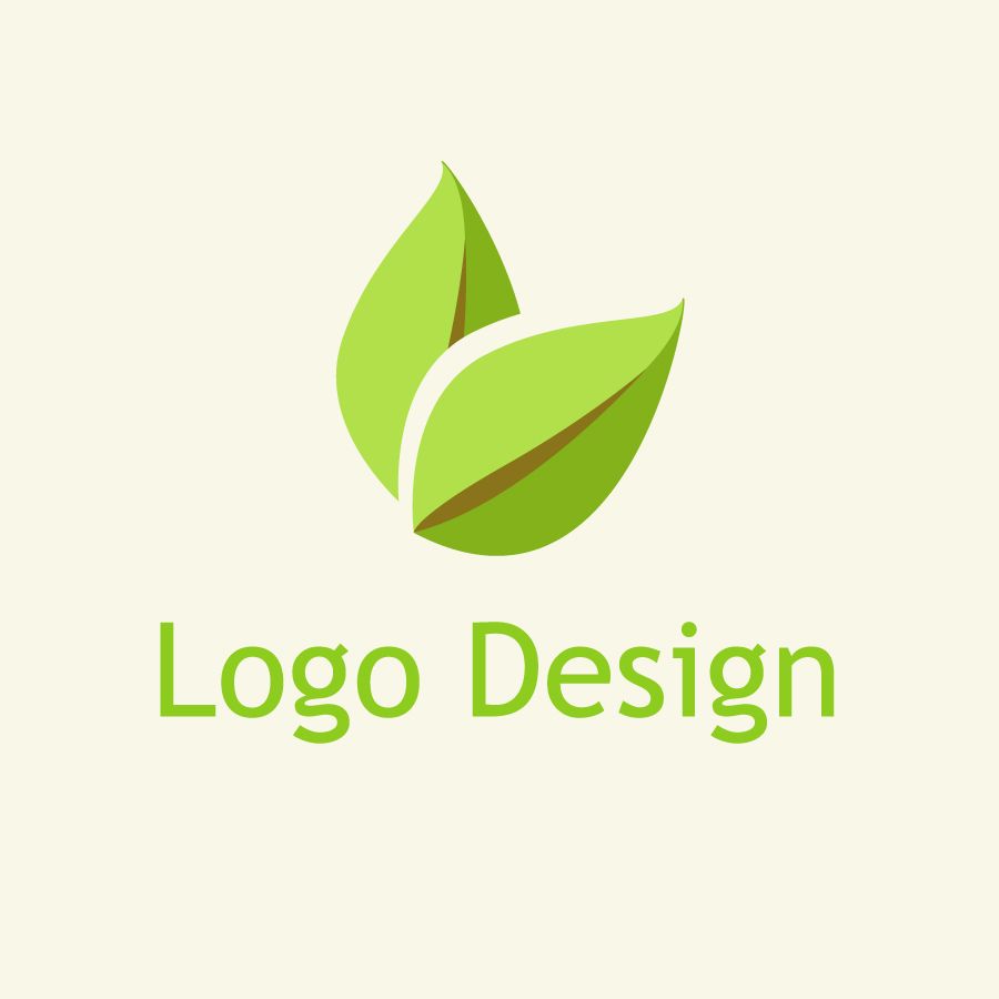 900x900 Free Vector Design Eco Leaf Logo Vector Logo Leaf