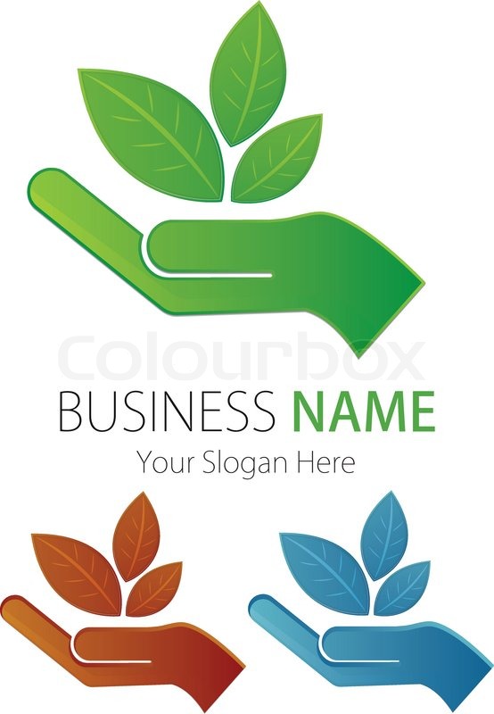554x800 Business (Company) Logo,bio,eco,vector,leaf,hands Stock Vector