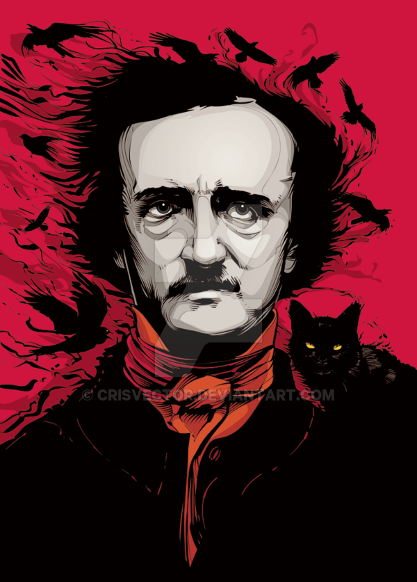 Edgar Allan Poe Vector at GetDrawings | Free download