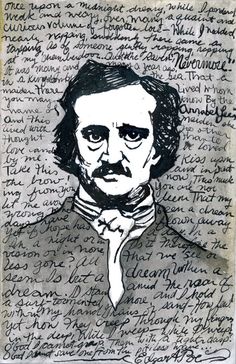 Edgar Allan Poe Vector at GetDrawings | Free download