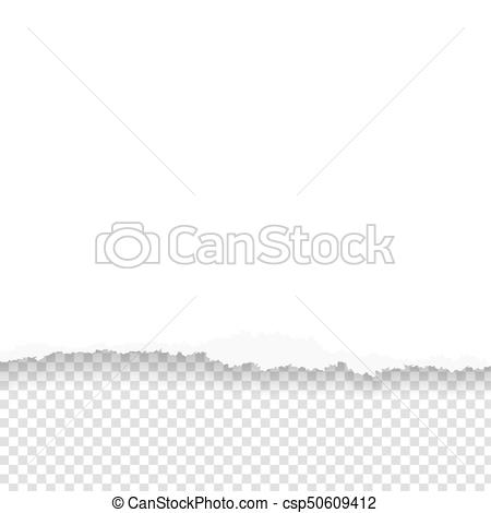 450x470 Torn Paper With Ripped Edge. Flyer, Poster, Card Template