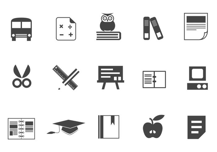 700x490 Education Icon Vector Pack Two