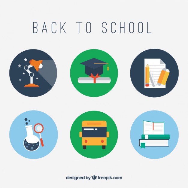 626x626 Back To School Education Icons Vector Free Download