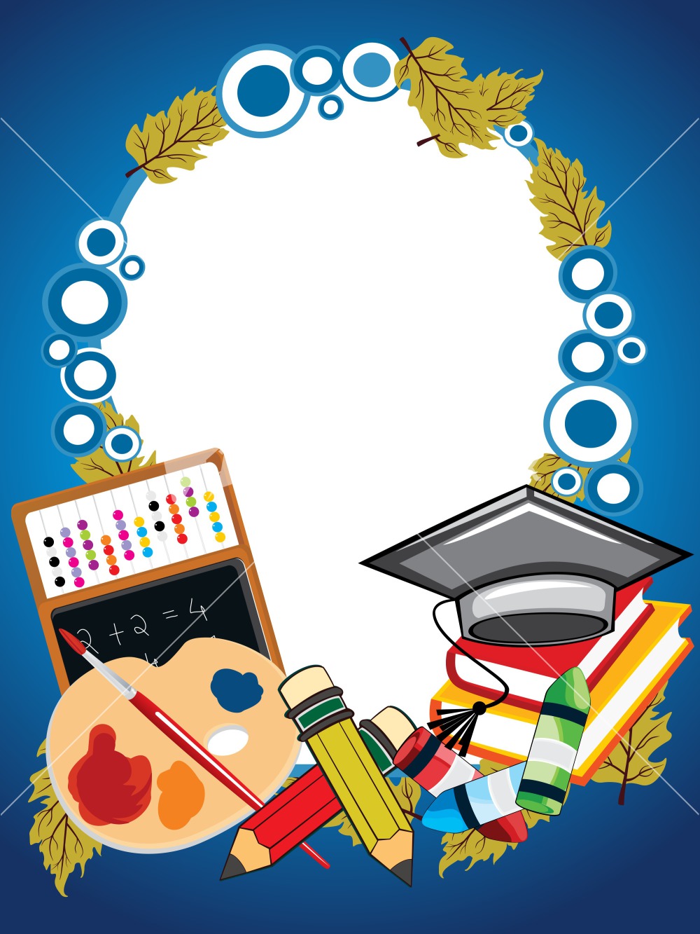1000x1333 Free Education Vector Award Frame