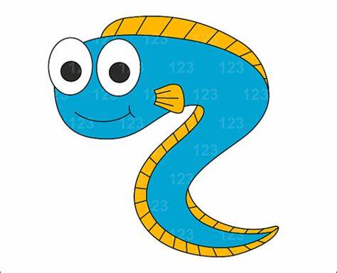 474x384 Electric Eel Clipart. Eel Vector Clipart