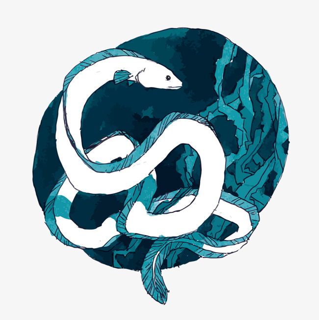650x651 Vector Eel, Blue, Eel, Ocean Png And Vector For Free Download