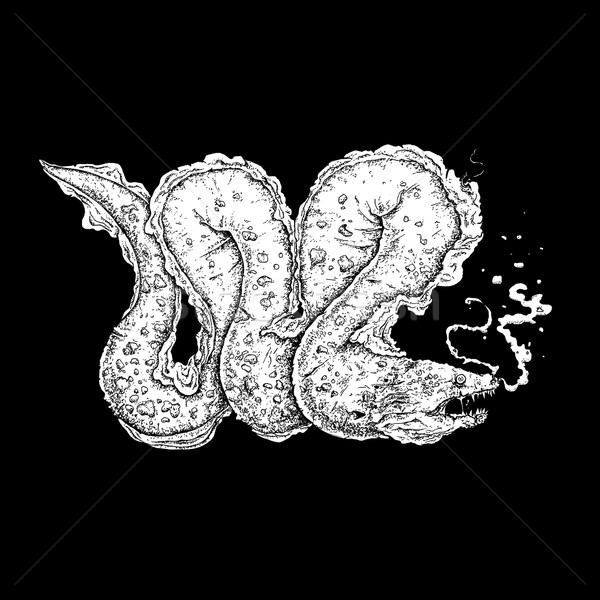 600x600 Moray Eel Vector Illustration Lineartestpilot ( 5470470