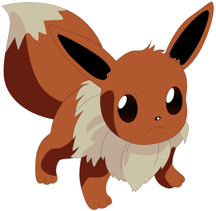 904x884 My First Vector Of Eevee. By Flutterflyraptor