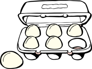 299x225 Egg Carton Clip Art