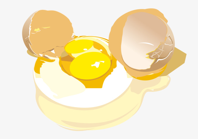 650x457 Vector Illustration Broken Egg, Vector, Illustration, Egg Png And
