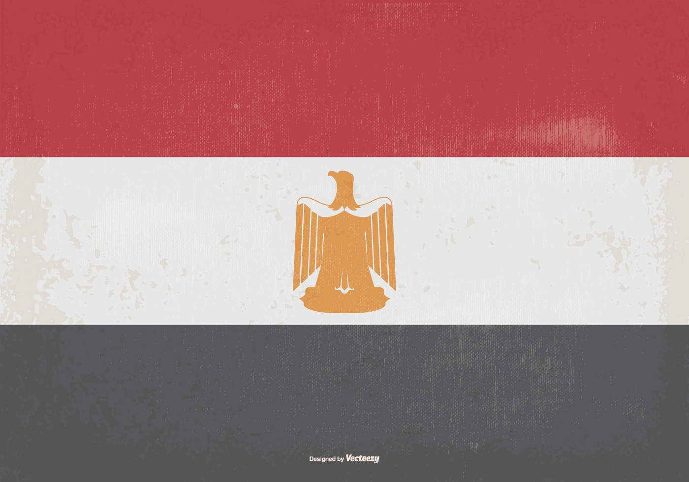 1400x980 Egypt Flag Free Vector Art