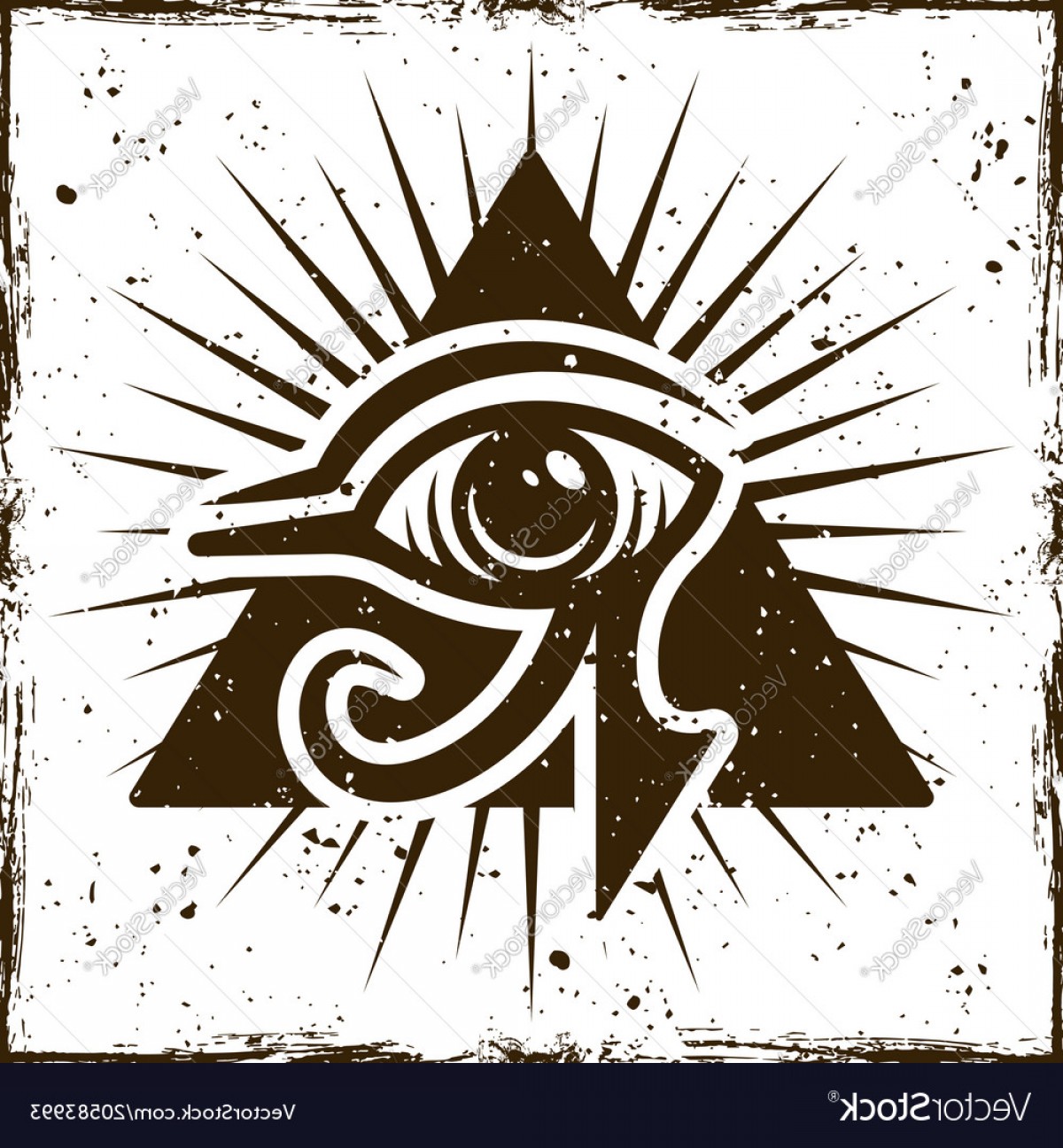 Egyptian Eye Vector at GetDrawings | Free download