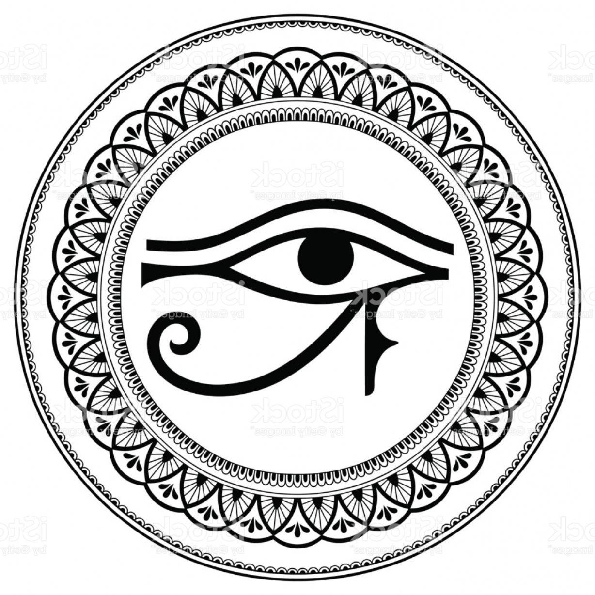 1228x1228 Circular Pattern In The Form Of Mandala The Ancient Symbol Eye Of