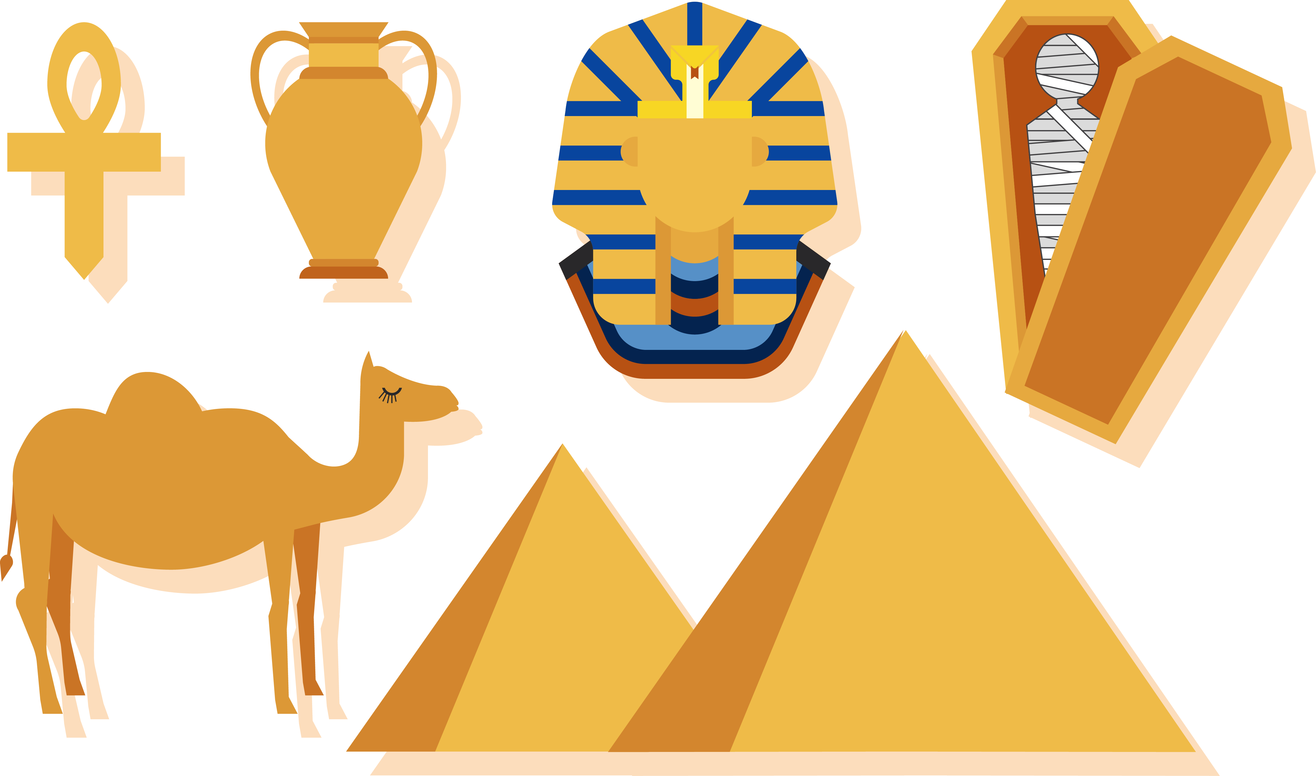 4591x2708 Egyptian Pyramids Ancient Egypt Clip Art