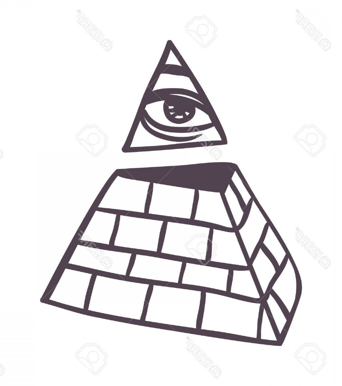 1380x1560 Photostock Vector Egypt Pyramid Vector Illustration Pyramid All