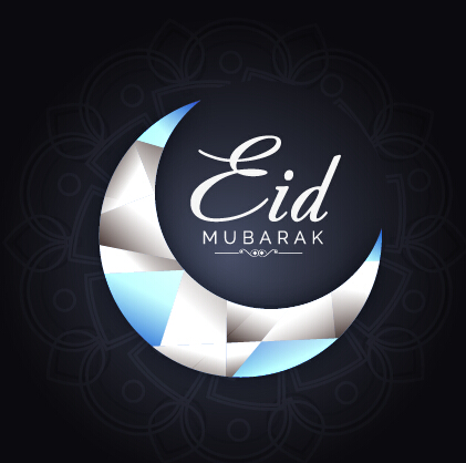 421x418 Eid Mubarak Celebrations Vector Background 04 Free Download