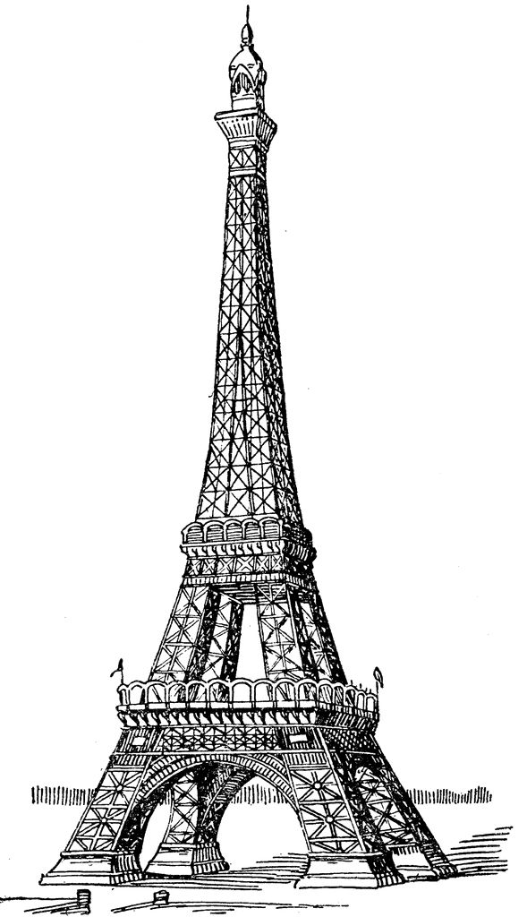 589x1024 Free Eiffel Tower Vector 51 Best Paris Clip Art Images On