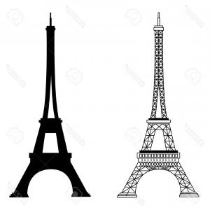 300x300 Royalty Free Stock Image Eiffel Tower Vector Illustration Image