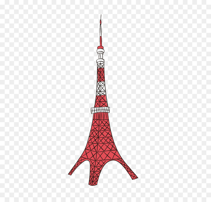 900x860 Tokyo Tower Eiffel Tower