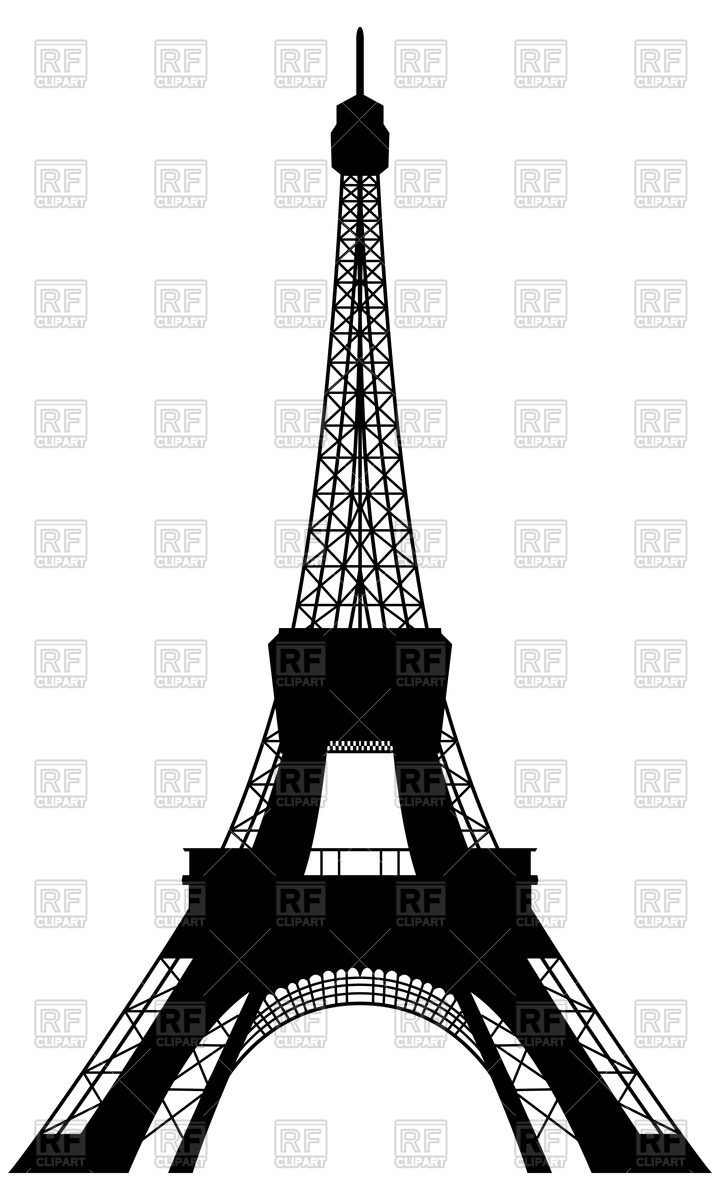 720x1200 Eiffel Tower Silhouette
