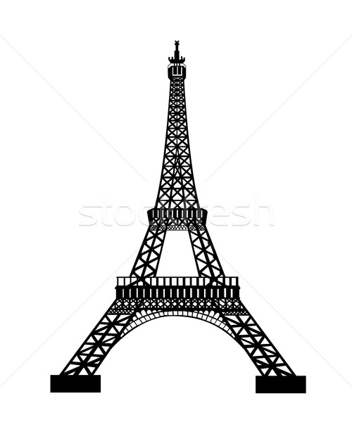 500x600 Eiffel Stock Vectors, Illustrations And Cliparts