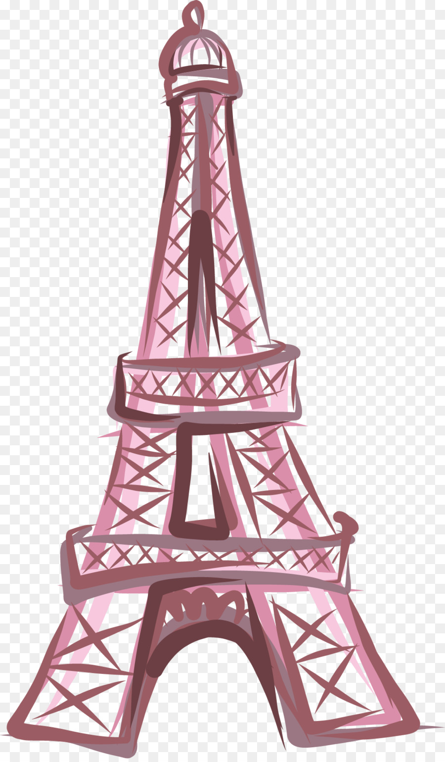 900x1540 Eiffel Tower Drawing Euclidean Vector